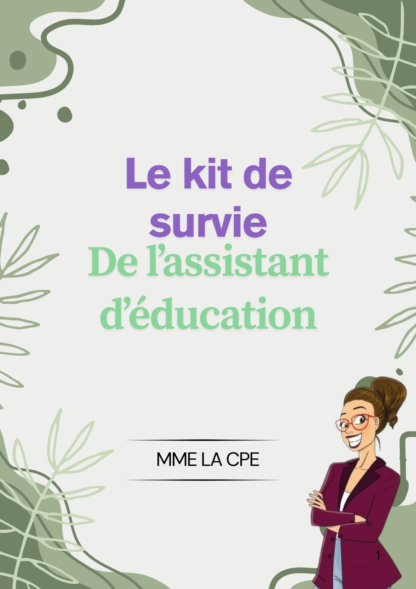 Le KIT de survie des AED