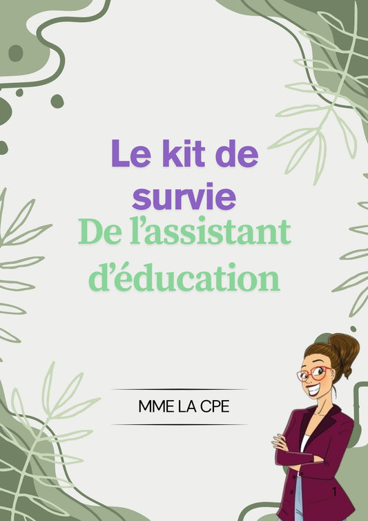 Le KIT de survie des AED